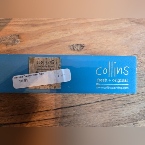 MERMAID LOVE BUNDLE - MERMAID METAL HOOK, MERMAID DECOR SIGN, & PEARL SHELL - Picture 2 of 8